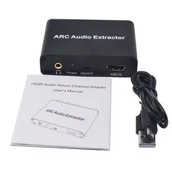 HDMI ARC адаптер ARC аудио экстрактор с цифровым коаксиальным 3,5 мм стерео аудио конвертер AS99