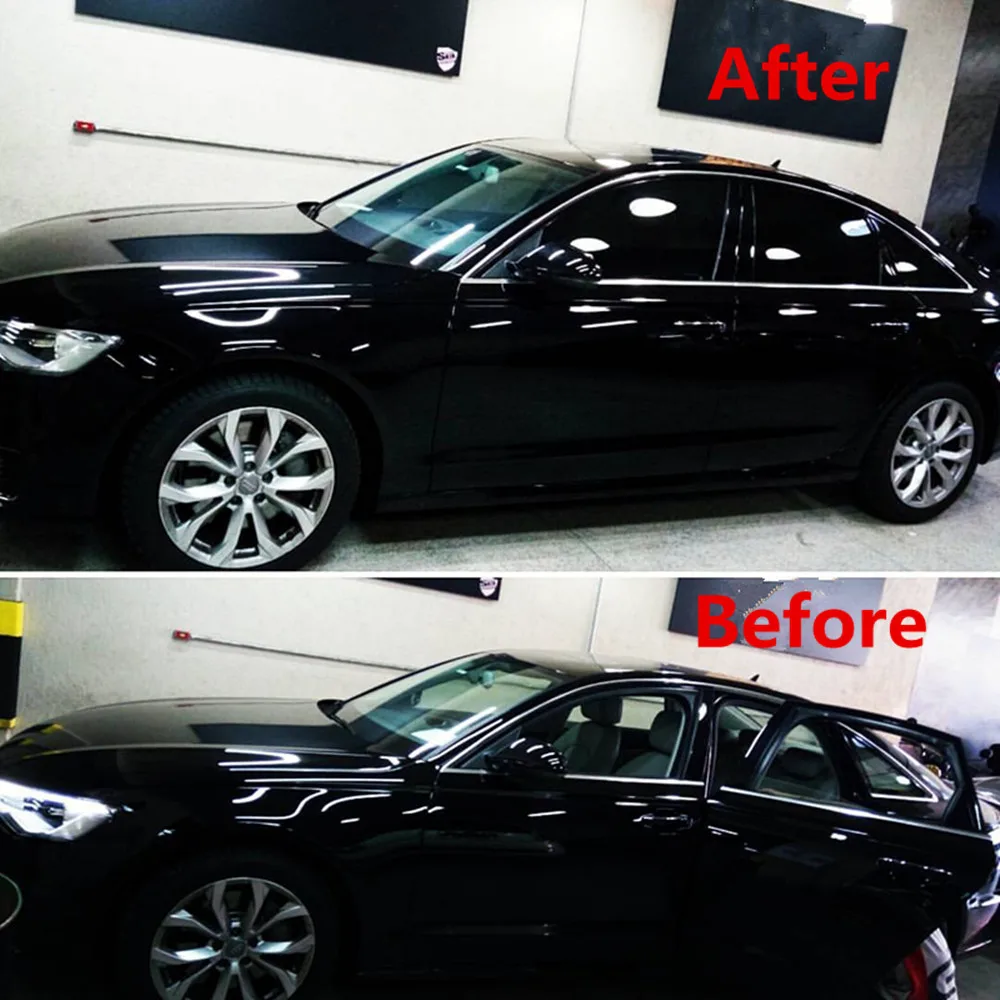 

SUNICE VLT5% Nano Ceramic Tint Solar Tint Film Car Side Windshield Window Foils 99%UV Proof Waterproof Vinyl Car Home Summer Use