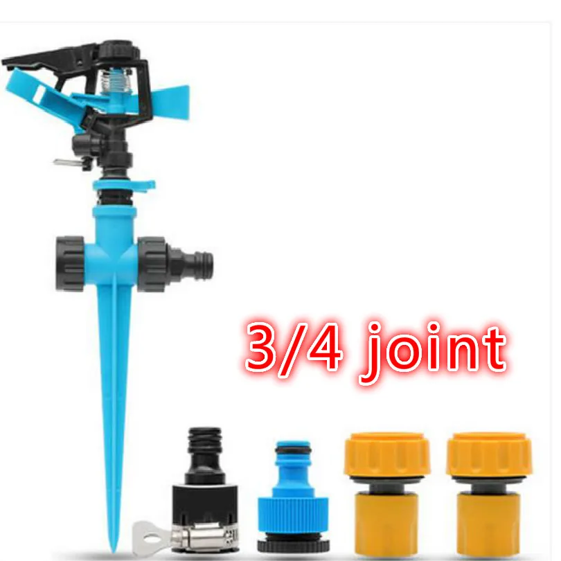 1/2 3/4 1 inch Rotate 360 degrees garden sprinkler garden water sprinkler irrigation pop up lawn sprinkler free shipping