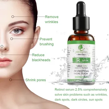 

Retinol Serum Moisturizing Lightening Pigment Remove Freckles Anti-aging Essence Nourishing Skin Care Q1