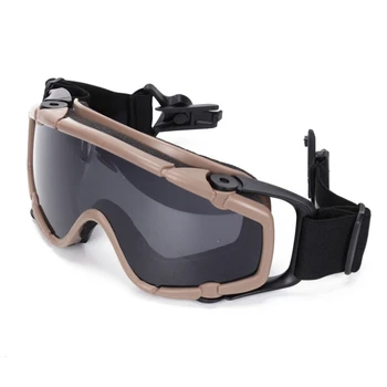 

Airsoft Goggles Ballistic Glasses For Helmet Hunting Eyewear Paintball Eyes Protection CS Wargame Goggles With Case