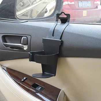 

Car Beverage Cup Holder Mount Rear Seat Door Universal Beverage Cup Holder Durable Sturdy Beverage Mount Bracket