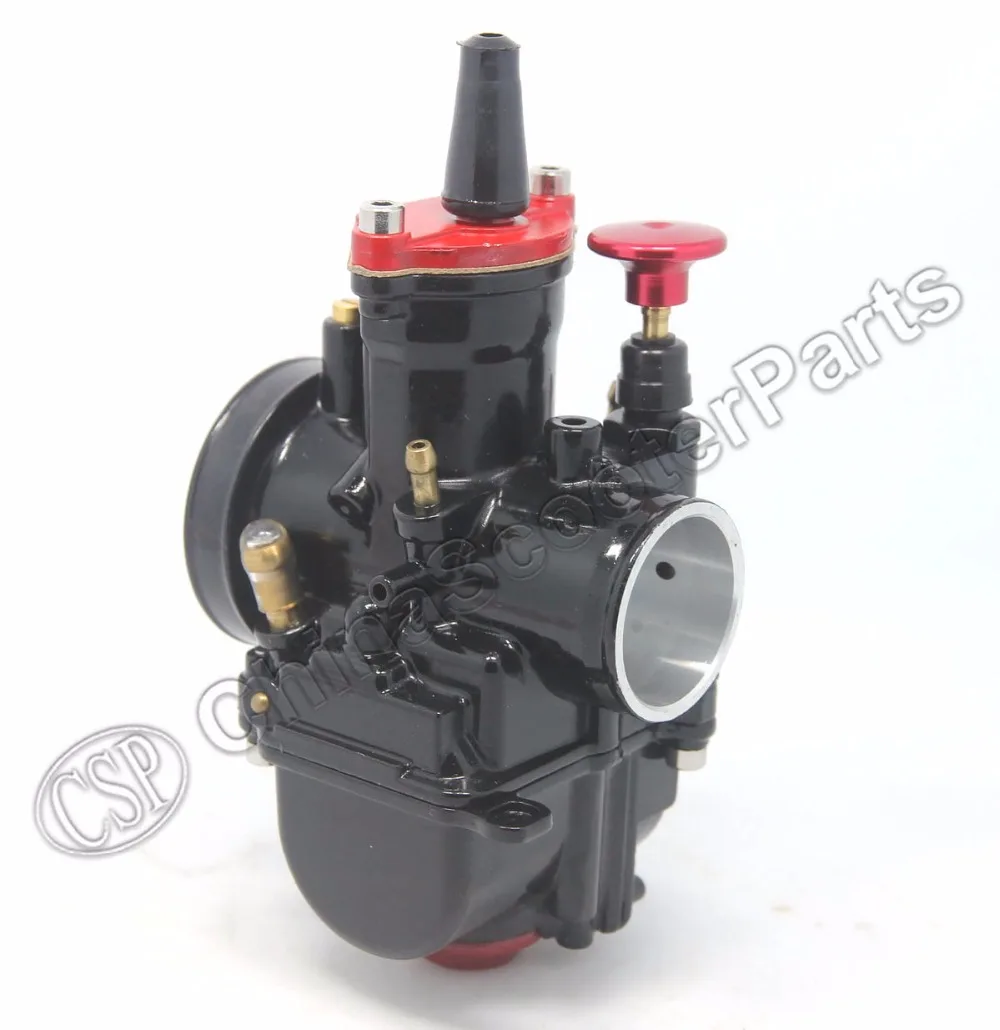 PWK 24 24 мм 26 26 28 28 Carb Карбюратор для Keihin Koso OKO ATV Dirt Pit Bike Go Kart Buggy Quad Черный Красный