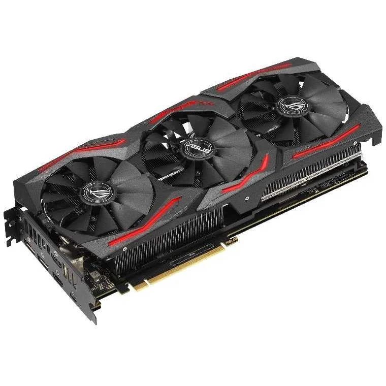 Видеокарта Asus PCI-E ROG-STRIX-RTX2060S-A8G-GAMING NV RTX2060SUPER 8192Mb 256b GDDR6 1500/14000/HDM