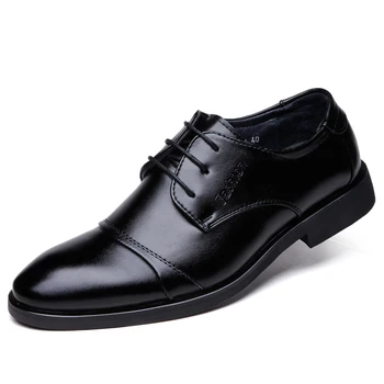 

Fashion Men Leather Casual Shoes Adult Moccasins Men Driving Shoes lace up outdoor breathable Male Footwear Vulcanized shoes