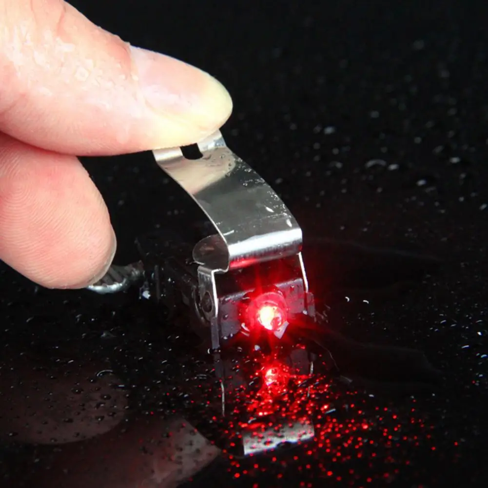 Mini Bike Brake Light Waterproof Cycling Bicycle Light Mount Rear