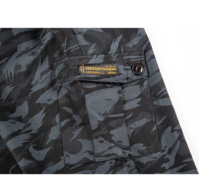 Gersri Camo Joggers мужские брюки-Карго повседневные камуфляжные штаны из чистого хлопка мужские брюки карго большого размера молодых мужчин