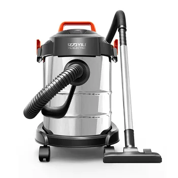 

High Suction Multi-Function Wet Dry Blowing Vacuum Cleaner Barrel Type Commercial Household Factory Workshop Cleaning Machine
