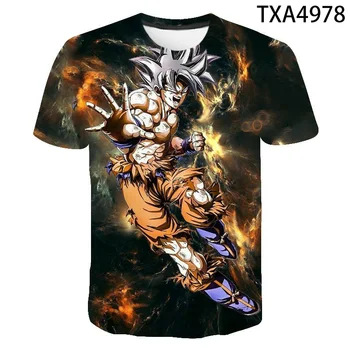 

New Summer Dragon Ball 3D T Shirts Eagle Casual Streetwear Boy Girl Kids Fashion Men Women Children Printed T-shirt Tops Tee