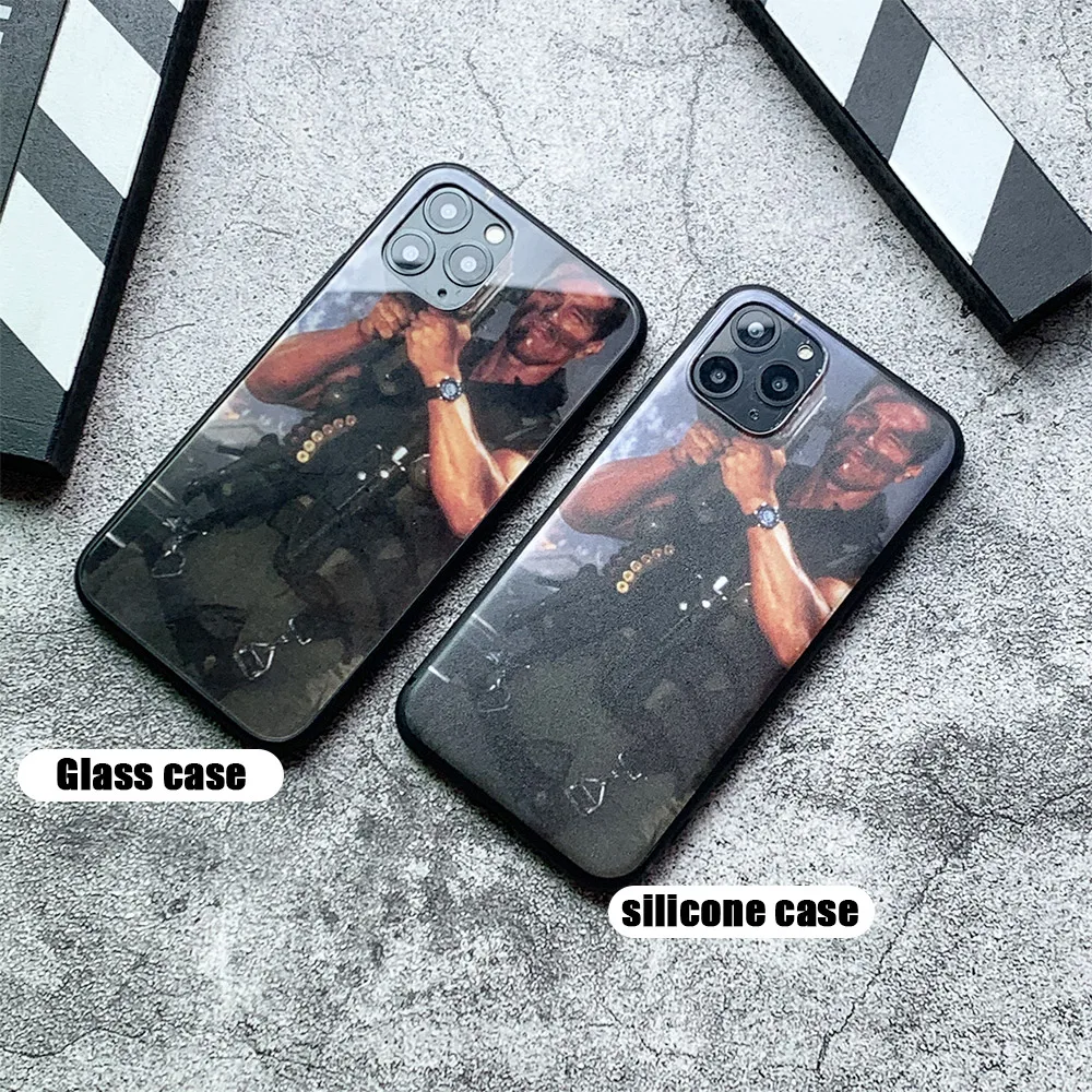 Пленка Commando 1985 Arnold для Schwarzenegger, мягкий силиконовый стеклянный чехол для телефона, оболочка для apple Phone 11 Pro Max, крутая оболочка