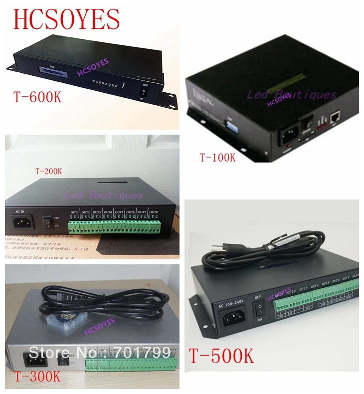 USB карта памяти T600K RGB RGBW 8 портов ws2811 ws2801 ws2812b|Контролеры RGB| |