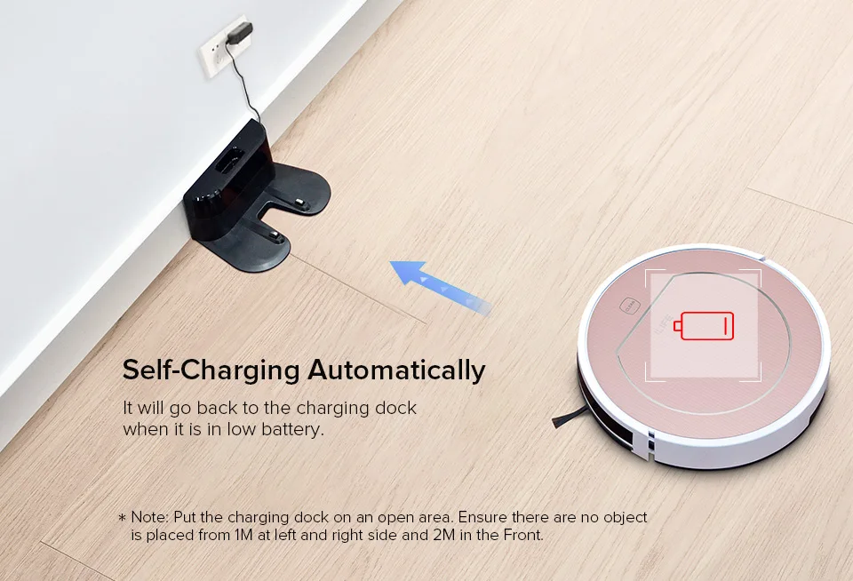 Details about   ILIFE V7s Plus Robot Vacuum Cleaner Sweep and Wet Mopping Floors&Carpet Run 120m