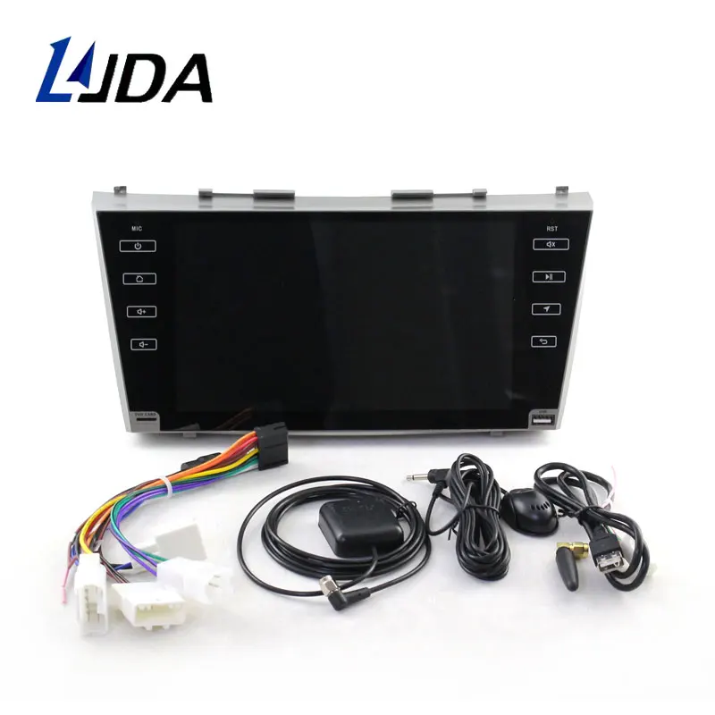Автомагнитола LJDA с Android 10 0 2 Din для Toyota Camry 2007 2008 2009 мультимедийный плеер стерео