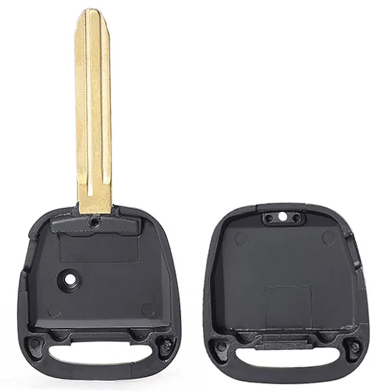 KEYECU Remote Car Key Shell Case Fob Side 1 / 2 Buttons TOY43/ TOY48 Blade key case car key shell car remote key car key key shell For Toyota Estima Previa Cadina Corolla Altezza SXE10