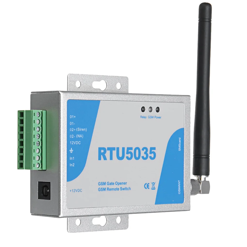 GSM ворота открывалка Реле Переключатель RTU5035 операторский раздвижной дистанционный доступ телефон управление открывание двери беспроводной открывалка