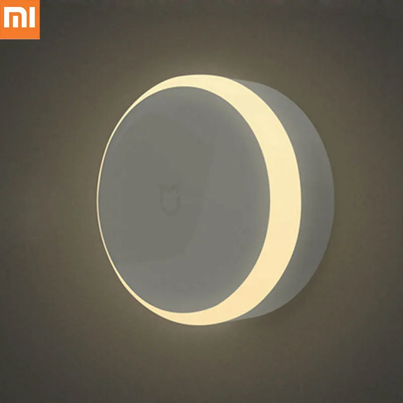 Xiaomi MiJIA LED Smart Infrared Human Body Motion Sensor Dimmable Control Lighting Night Light For Smart Xiaomi Home No Battery