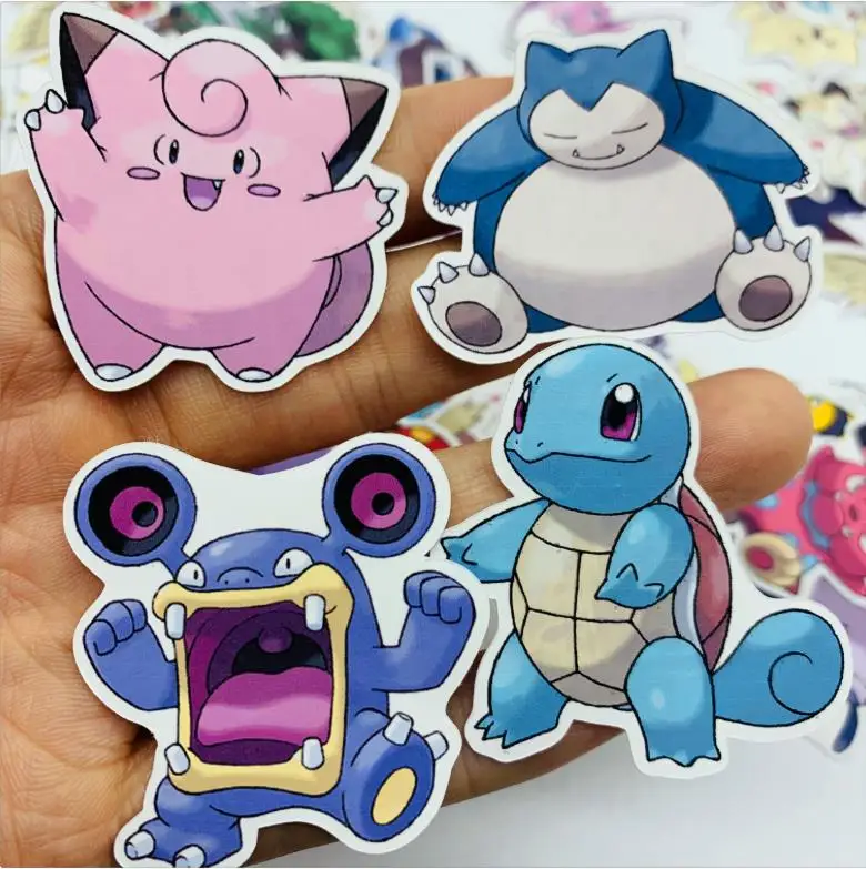 24 шт. различные Pokemons японский мультфильм Аниме Животные украшения стикеры diy ablum дневник в стиле Скрапбукинг этикетка стикеры канцелярские товары