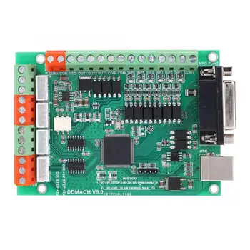 

4-Axle Motion Control Card CNC 125Khz for Mach3 with USB 5.08 XH2.54 Interface Motion Controller