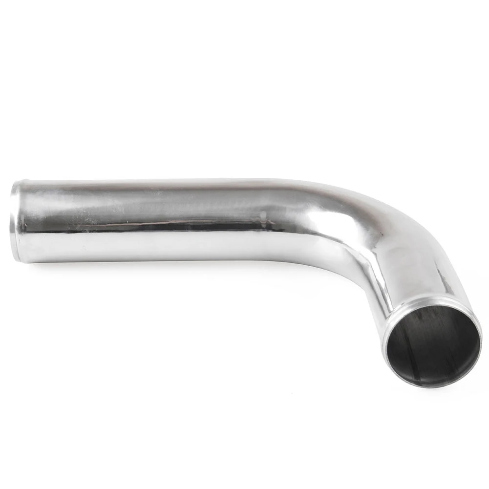 

76mm Turbo Charge Air Intake Pipe Aluminum Auto 90 Degrees Car Engine High Flow Inter Cooler Racing Inlet Filter Universal Hose