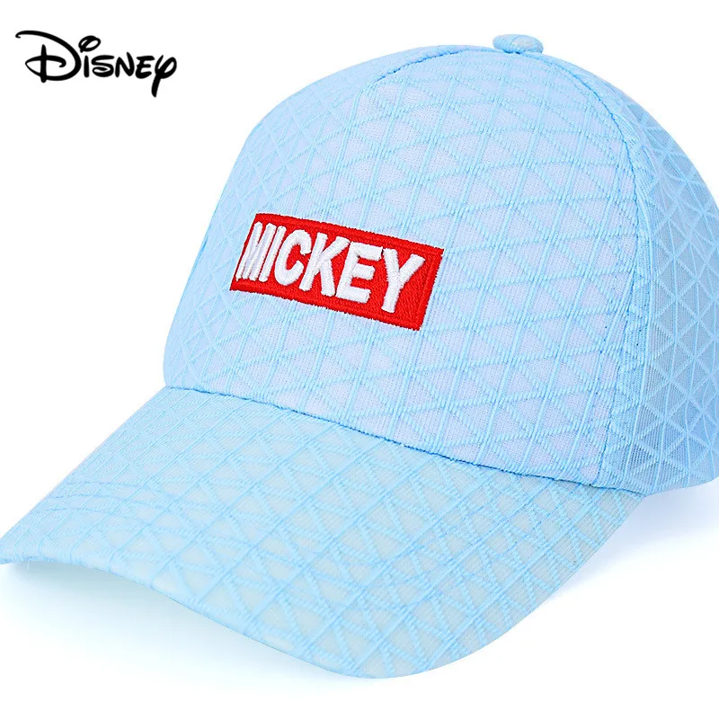 Disney/Новая модная детская шапка, Детские шапочки с вышивкой Микки из мультфильма, Регулируемая Кепка для мальчиков и девочек 2-12 лет