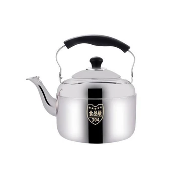 

Stainless Steel Induction Cooker For Gas Whistling Kitchen Water Kettle Outdoor Stovetop Large Capacity Coffee Restaurant Teapot