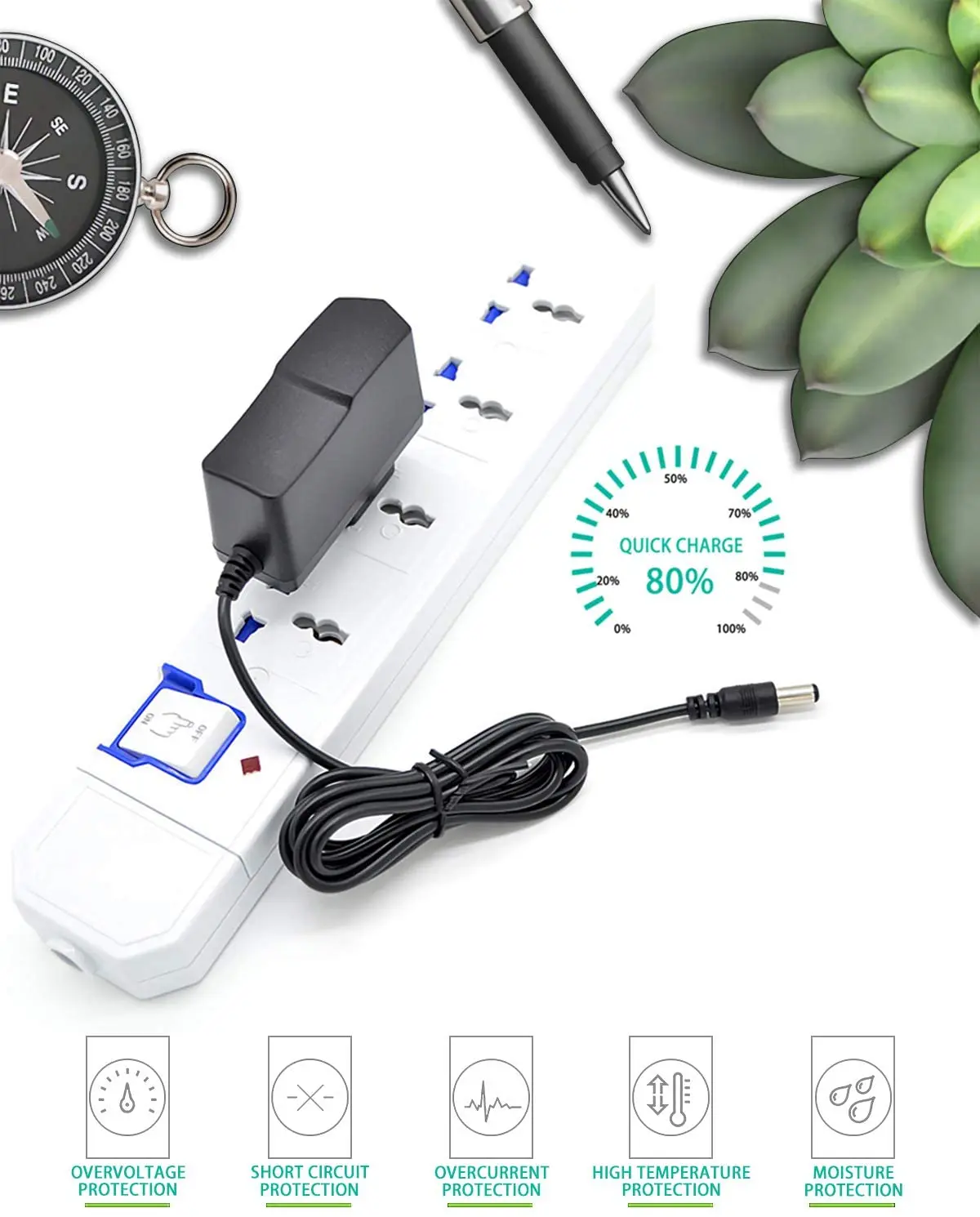 Casio Wk110 Power Adapter 9V Power Adapter For Casio Keyboards