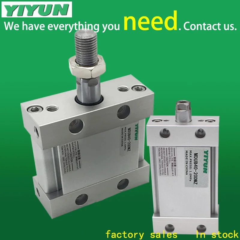 

YIYUN Plate type cylinder MDUB40-5DZ MDUB40-10DZ MDUB40-15DZ MDUB40-40DZ MDUB40-25DZ MDUB40-30DZ MDUB series