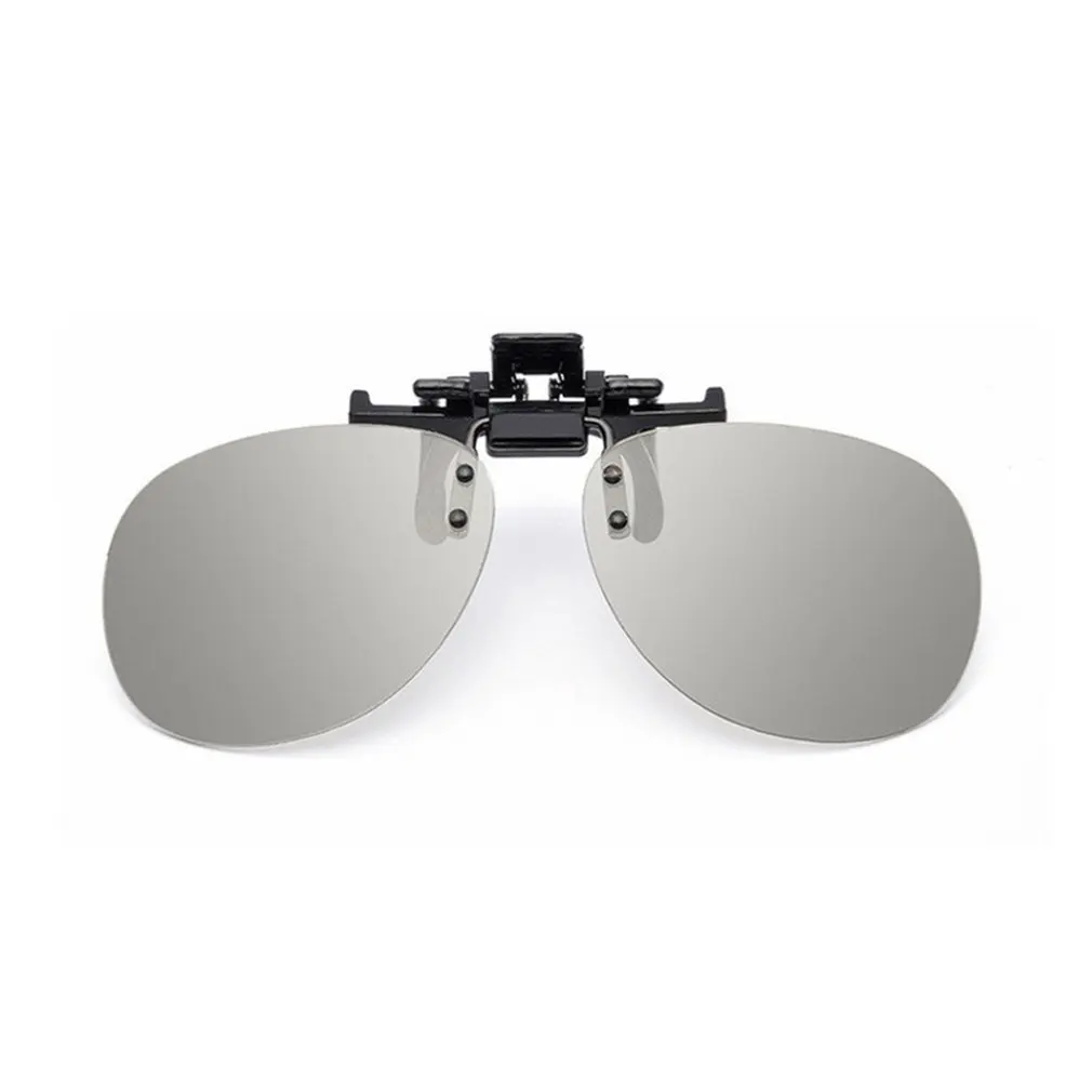 High Quality 1 PC Clip On type Passive Circular Square Polarized IMAX 3D IRealD 3D Glasses Clip for 3D TV Movie/Cinema High Quality 1 PC Clip On type Passive Circular Square Polarized IMAX 3D IRealD 3D Glasses Clip for 3D TV Movie/Cinema