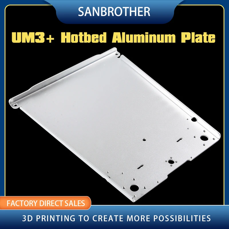 3d printer Hot Bed Plate UM2+ 2+ UM2 UM3 Extended 3D Printer Parts Z Table Aluminum Heated Wholesale Price | Компьютеры и офис