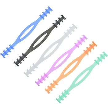 

1Pcs Adjustable Silicone Mask Hook Buckle Strap Extender Anti-Tightening Ear Protector 4 Gear Face Guard Holder