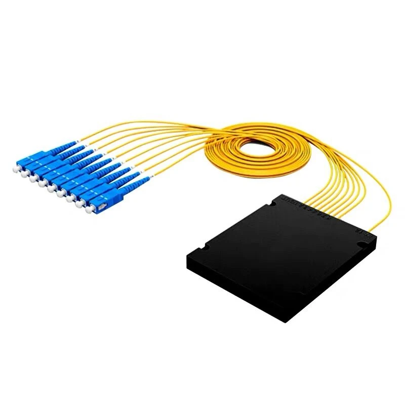 

SC/ UPC 1X8 PLC Singlemode Fiber Optical splitter FTTH FBT PLC optical fiber splitter