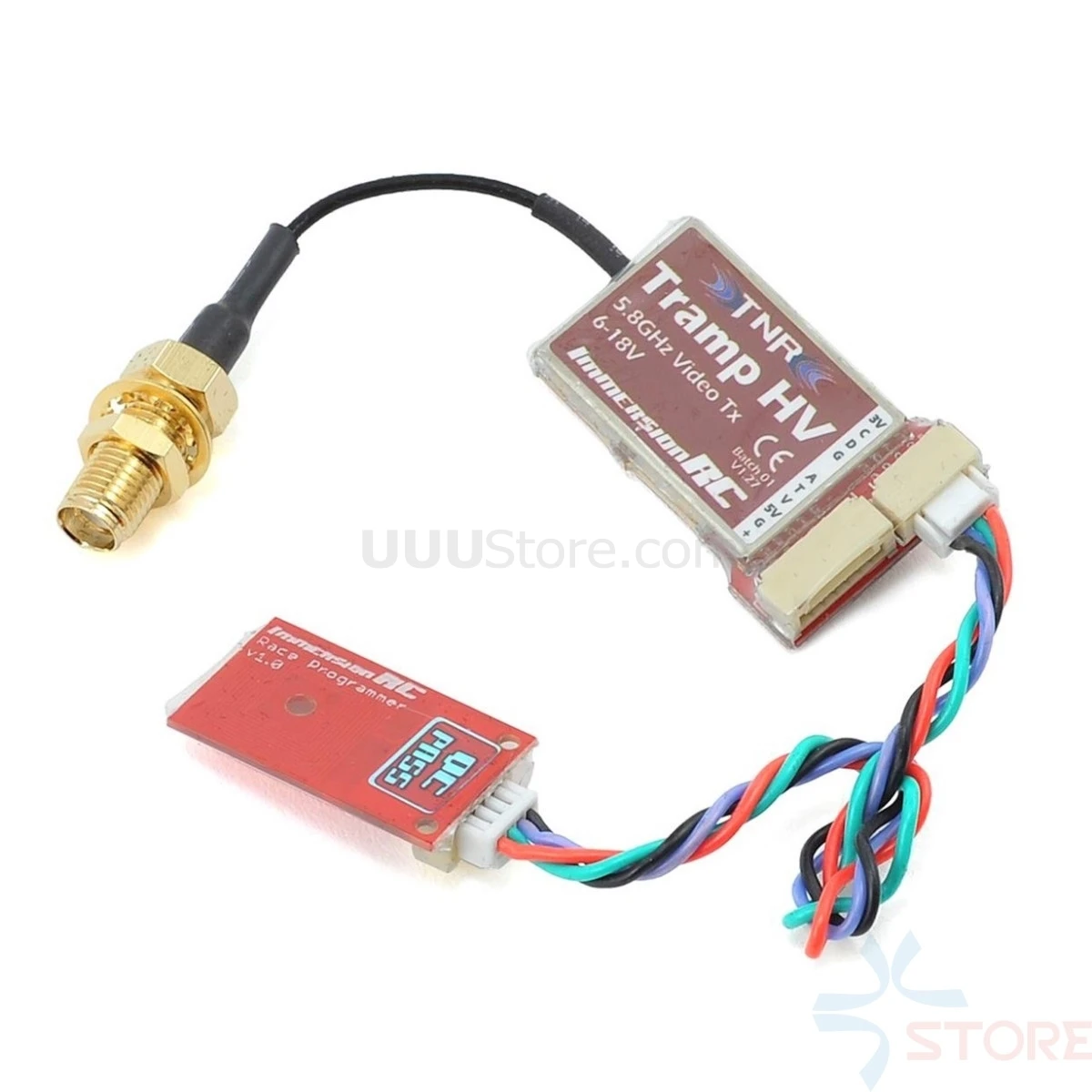 ImmersionRC Tramp HV 6 18V 5 8 ГГц 1 мВт до&gt 600 высокой мощности находящимися под высоким