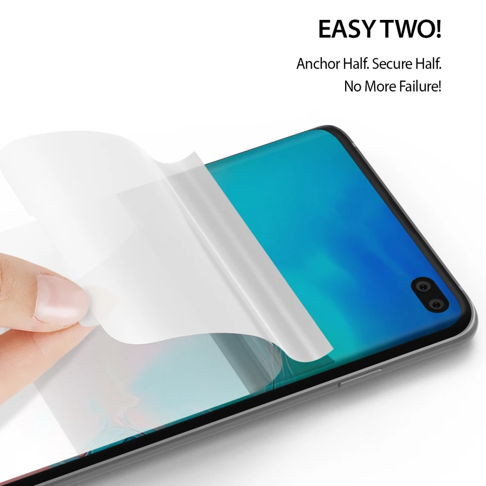 Ringke экран протектор двойной легко пленка для Galaxy S10 плюс высокое разрешение легкое применение плёнки [2 шт]