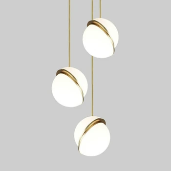 

Magic ball Pendant lighting modern Simple hanging light for cafe bar study room hotel Nordic Pendant Lamp Fixture Home Indoor