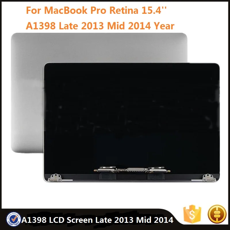 

Оригинальный ЖК-экран для Apple MacBook Pro Retina 15,4 ''A1398 Late 2013 Mid 2014 года 2880*1800 дисплей полная сборка ремонт