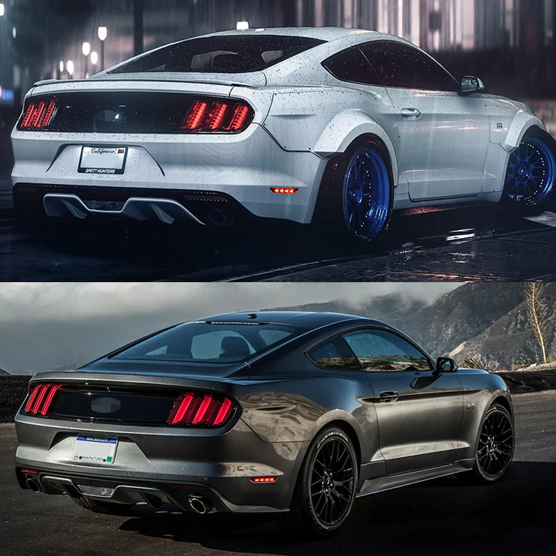 Боковые габаритные огни для заднего бампера Ford Mustang 2010 2018 12 В|Сигнальная лампа| |