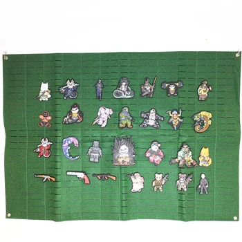 

MOLLE System Chapter Storage Display Felt Cloth Tactical Wall Hanging Cloth Small Attached Package EDC Tool Tablecloth
