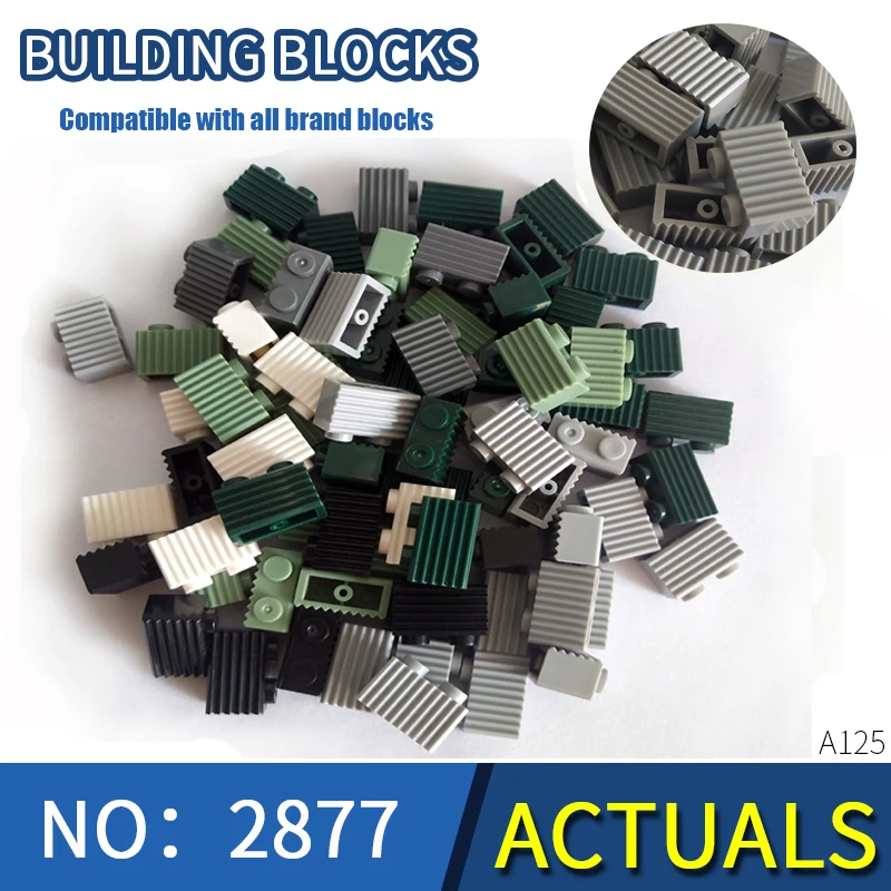 KAZI блоки Строительные части 2877 moc technic Обучающие кирпичи сборные Игрушки для