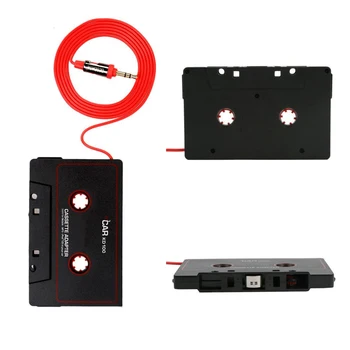 

Convert Aux Portable For Phone Audio Plastic CD Player MP3 Universal 3.5 Mm Stereo Car Cassette Tape Adapter