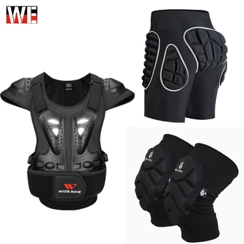 

WOSAWE Motorcycle Protective knee pad Goalkeeper Soccer Football Volleyball Sponge Sports Hip Support Protector Armor Vest