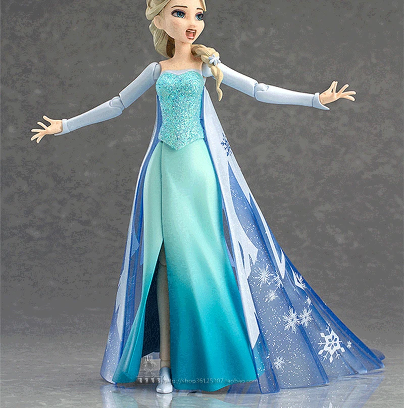 Figma 308 фигурка королевы Эльзы и Олафа модель Gk игрушки 13,5 см ПВХ ActionFrozenMovie подарок на день рождения Рождество год