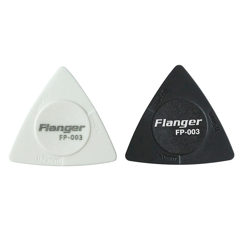 10 шт. Flanger треугольные-гитарные медиаторы 1 0 75 5 мм Толщина из поликарбоната +