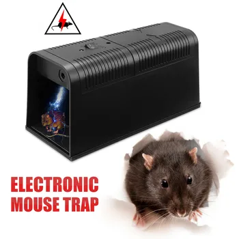

Electronic Rodent Mouse Zapper Trap Electric Mouse Rat Trap Mouse Killer Humane Rodent Mousetrap Device 235X102X113MM DC6V