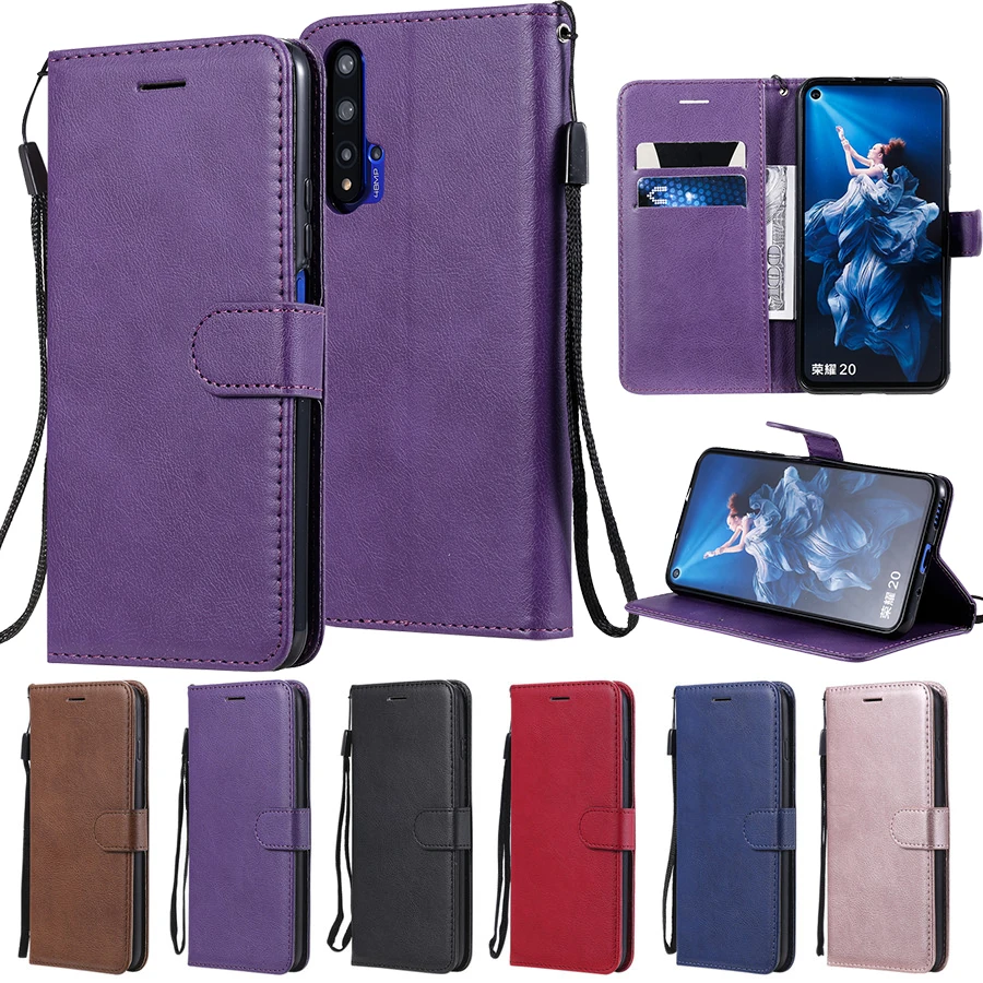 for Huawei Honor 20 10 Lite V10 Flip Wallet Case For Play 3 9X 8X 8C 8A 7X 7C 7A Pro 6X 6A 5A Leather Card | Мобильные телефоны и