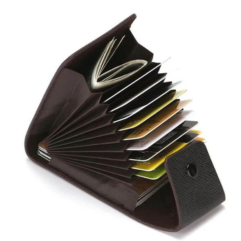 

Men Credit Card Holder Leather Purse For Cards Case Wallet For Credit ID Bank Card Holder Women Cardholder Pasjeshouder Mannen