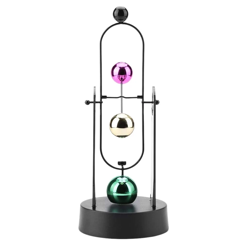  Hot XD-Perpetual Motion Desk Toy Electronic Shake Wiggle Device Swinging Kinetic Art Craft Desk Dec