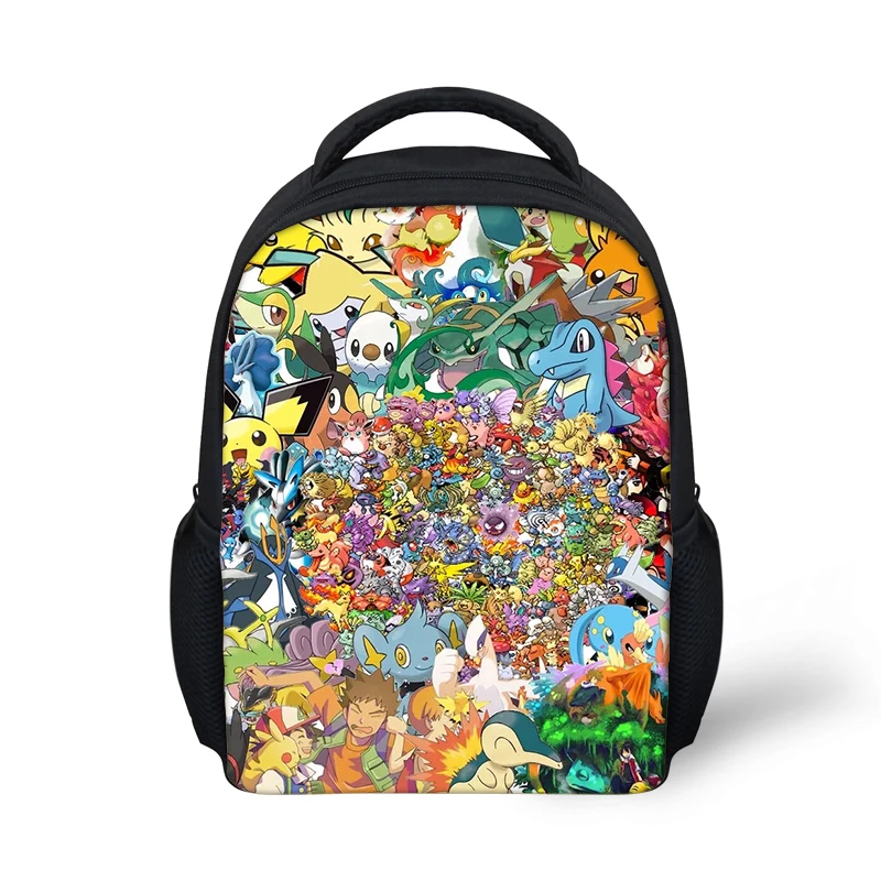 CDWX4414F HaoYun детский мини-рюкзак покемон аниме Deign детские школьные сумки Kawaii Pikacu узор для мальчиков и девочек маленький рюкзак - Цвет: CDWX4414F