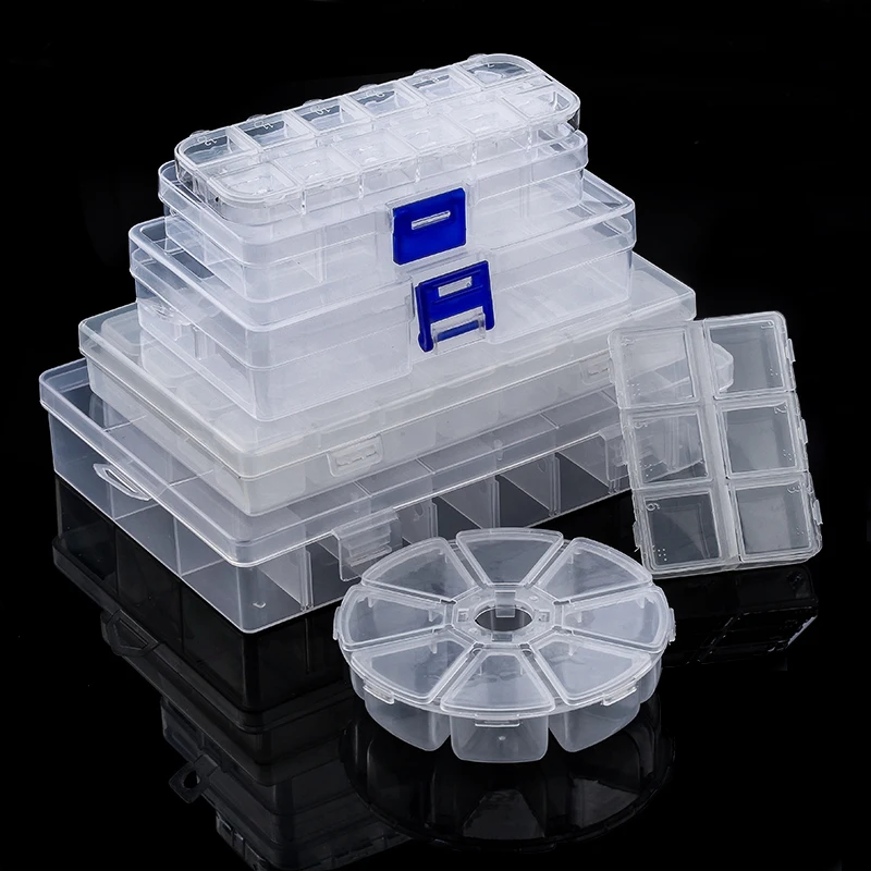 Organizer Container Storage-Box Bead Case Jewelry Compartment Display Grids Diamond-Painting