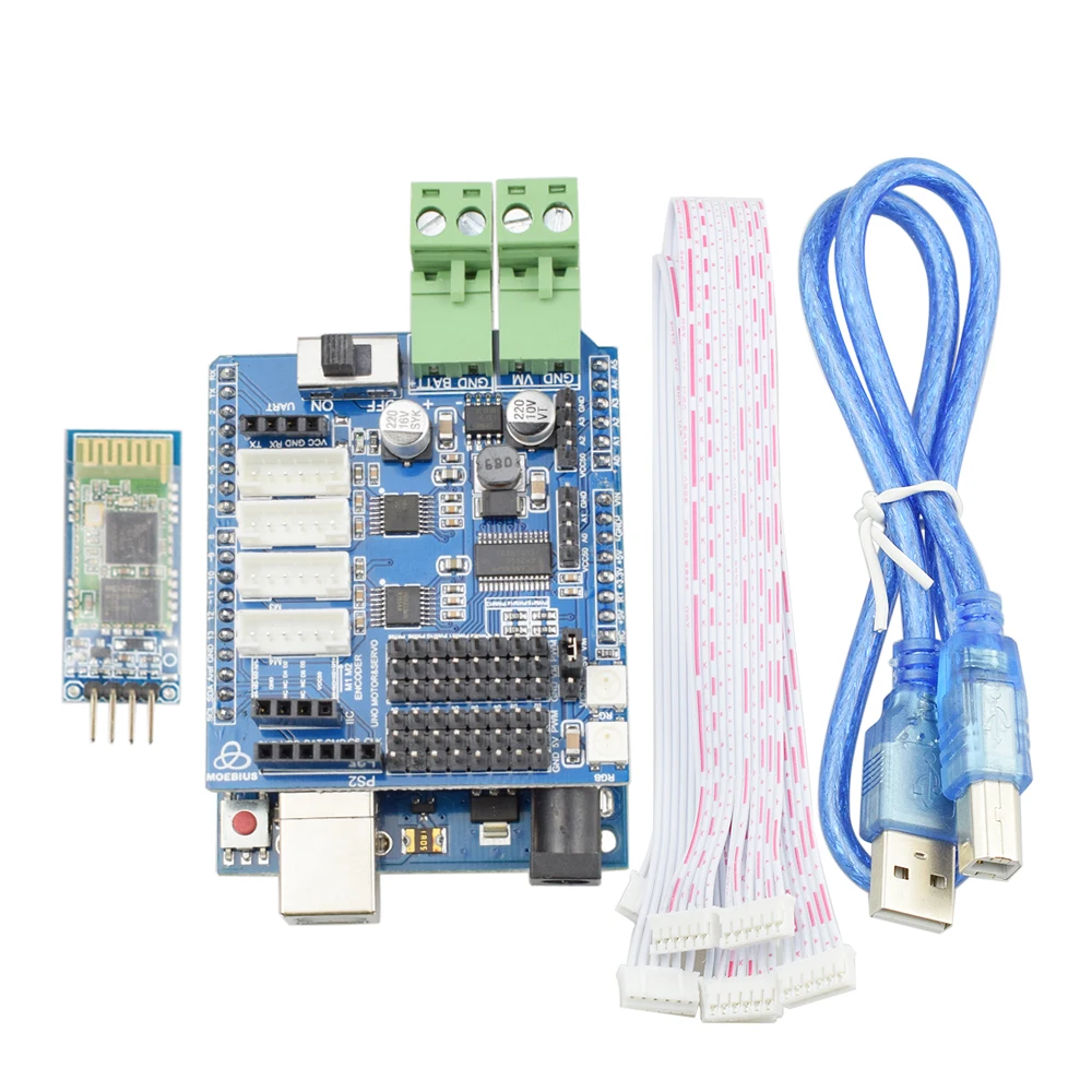 Arduino Расширительная плата щитка 9 12V с 4 Каналы моторы сервоприводы Порты PS2