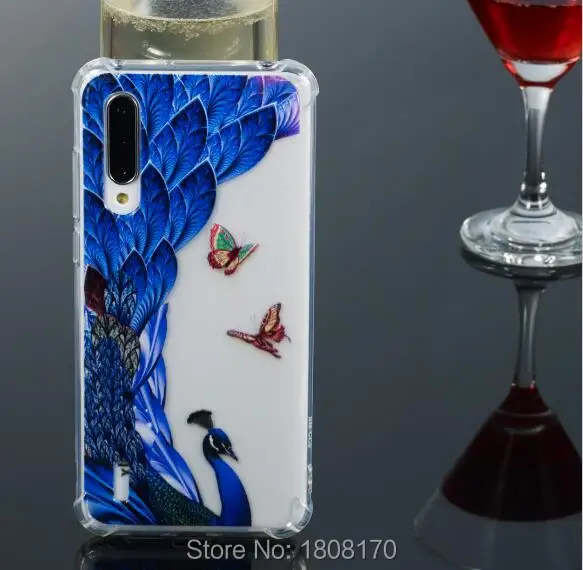Мягкий чехол из ТПУ с изображением бабочки и совы для Iphone 11 Pro Max для samsung Galaxy NOTE10 Pro A10 A20 A20E A40 A50 A60 A70, 10 шт